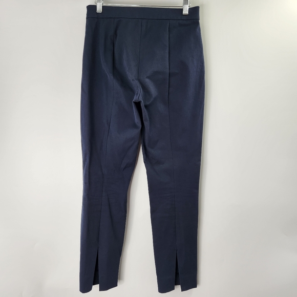 Everlane Blue Cropped Trousers Pants - Picture 4 of 8